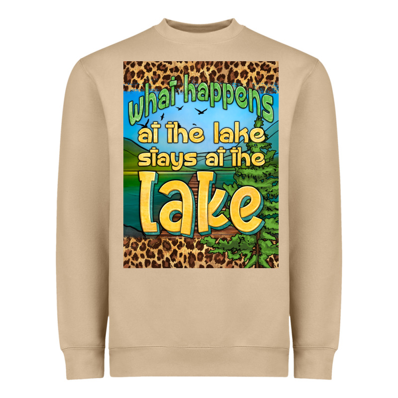 What Happens At The Lake Stays At The Lake Air Freshener Heavyweight Sweatshirt by HRA Design Shop | Teevron