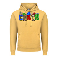 Vintage Mustard coach Vintage Hoodie - Zillion Design Studio
