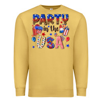 Antique Gold party in the usa Premium Sweatshirt - NancyCooperArtShop