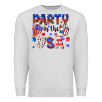 Dove Grey party in the usa Premium Sweatshirt - NancyCooperArtShop