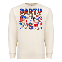 Sandshell party in the usa Premium Sweatshirt - NancyCooperArtShop