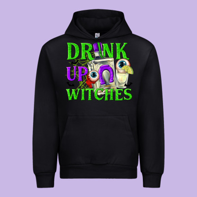 Drink Up Witches Urban Hoodie Designed By Texasbilliewilder