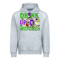 Heather Grey Drink Up Witches Urban Hoodie - texasbilliewilder