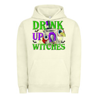 Pigment Pistachio Drink Up Witches Urban Hoodie - texasbilliewilder