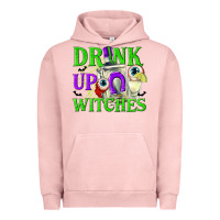 Pigment Salmon Drink Up Witches Urban Hoodie - texasbilliewilder