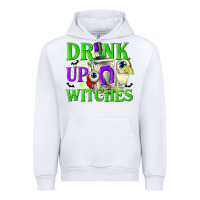 White Drink Up Witches Urban Hoodie - texasbilliewilder