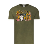Vintage Olive senior 2023 Vintage Tee - RacoonDesign