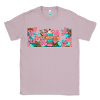 Lilac teacher floral pencil libbey glass Classic Tee - BundleAndBundleShop