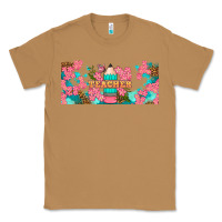 Toasted Coconut teacher floral pencil libbey glass Classic Tee - BundleAndBundleShop