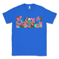True Royal teacher floral pencil libbey glass Classic Tee - BundleAndBundleShop