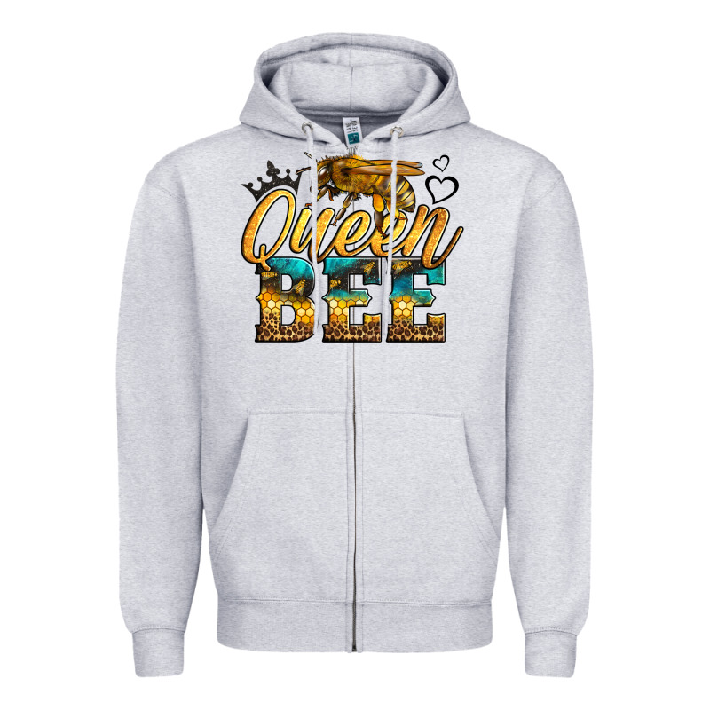 Queen Bee Zipper Hoodie by LillyAllenDesigns | Teevron