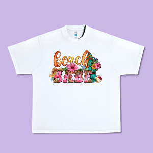 Beach Babe Urban Heavy Tee Designed By Hra Design Shop