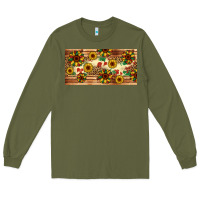 Army Green juneteenth sunflower's licence plate template Long Sleeve Tee - Artiststas