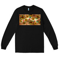 Black juneteenth sunflower's licence plate template Long Sleeve Tee - Artiststas