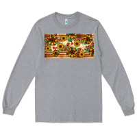 Heather Grey juneteenth sunflower's licence plate template Long Sleeve Tee - Artiststas