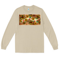 Mushroom juneteenth sunflower's licence plate template Long Sleeve Tee - Artiststas