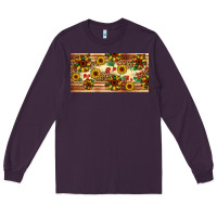 Plum juneteenth sunflower's licence plate template Long Sleeve Tee - Artiststas
