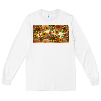 White juneteenth sunflower's licence plate template Long Sleeve Tee - Artiststas