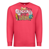 Cardinal teaching is my jam teacher school Premium Sweatshirt - NancyCooperArtShop