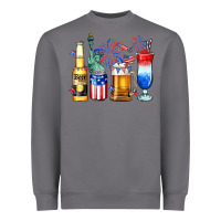 Storm 4th of July American drinks Heavyweight Sweatshirt - Neo Western