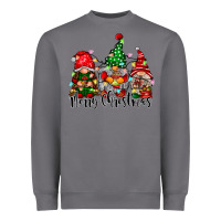 Storm merry christmas gnomes Heavyweight Sweatshirt - CowhideDigitalArt