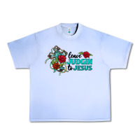 Grape Ice leave judgin to jesus Urban Heavy Tee - BarkalooDesign