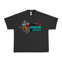 Pigment Black leave judgin to jesus Urban Heavy Tee - BarkalooDesign