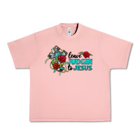 Salmon leave judgin to jesus Urban Heavy Tee - BarkalooDesign