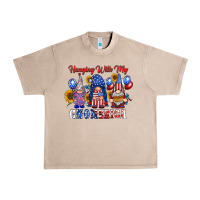 French Oak hangin with my gnomerica Urban Heavy Tee - RacoonDesign