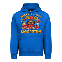 Cobalt Relax We All Crazy It's Not Competition Urban Hoodie - texasbilliewilder