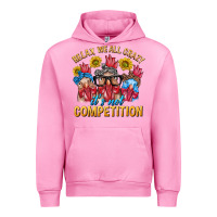 Fuchsia Pink Relax We All Crazy It's Not Competition Urban Hoodie - texasbilliewilder