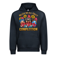 Navy Relax We All Crazy It's Not Competition Urban Hoodie - texasbilliewilder