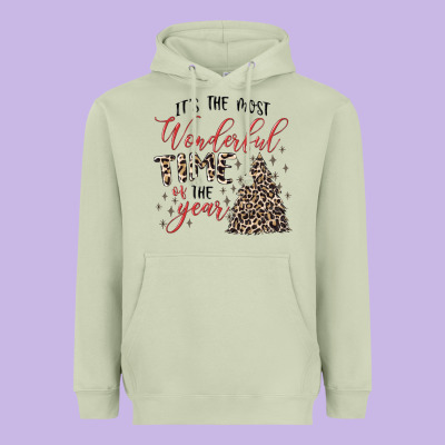 It's The Most Wonderful Time Of The Year Heavyweight Hoodie Designed By Maliassmallbusiness