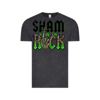Vintage Black St. Patrick's shamrock Vintage Tee - OliviaCreatesArt
