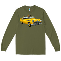 Army Green taxi cab Long Sleeve Tee - Artiststas