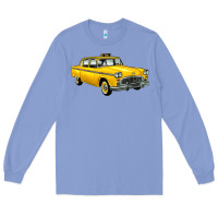 Colony Blue taxi cab Long Sleeve Tee - Artiststas