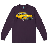 Plum taxi cab Long Sleeve Tee - Artiststas
