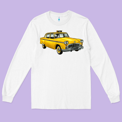 Taxi Cab Long Sleeve Tee Designed By Artiststas