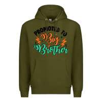 Army Green promoted to big brother Premium Hoodie - Artiststas