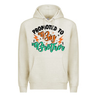 Oatmeal Heather promoted to big brother Premium Hoodie - Artiststas