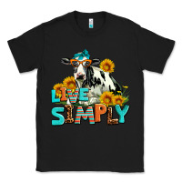 Black live simply Classic Tee - AdoDesignShop