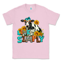Bubblegum Pink live simply Classic Tee - AdoDesignShop