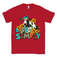 Red live simply Classic Tee - AdoDesignShop