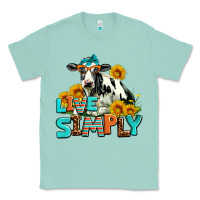 Seafoam live simply Classic Tee - AdoDesignShop