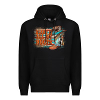Black blame it all my roots Premium Hoodie - AdoDesignShop