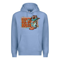 Colony Blue blame it all my roots Premium Hoodie - AdoDesignShop