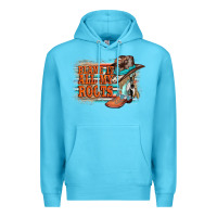 Ocean Blue blame it all my roots Premium Hoodie - AdoDesignShop