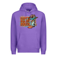 Purple blame it all my roots Premium Hoodie - AdoDesignShop