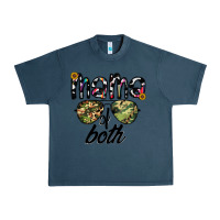 Midnight Navy mama of both Urban Heavy Tee - CowhideDigitalArt