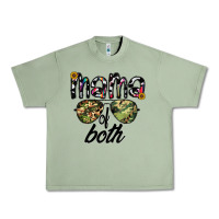 Oil Green mama of both Urban Heavy Tee - CowhideDigitalArt